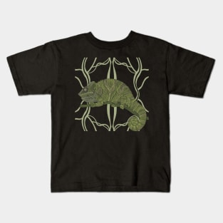 Green Chameleon Kids T-Shirt